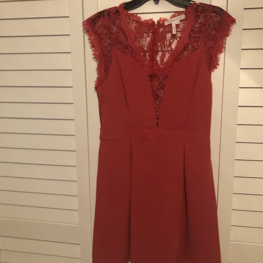 BCBG lace cocktail dress